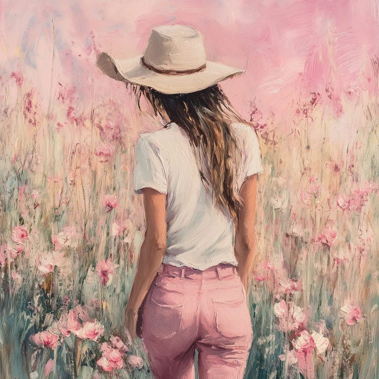 Pink Wildflower Wonder by Heidi Kuntz wall art