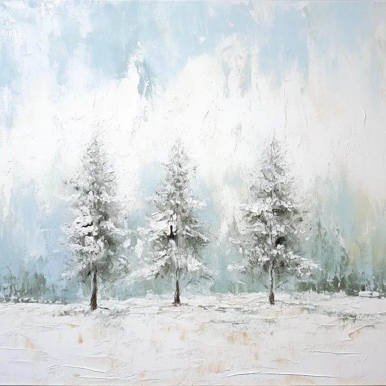 Snowscape by Heidi Kuntz wall art