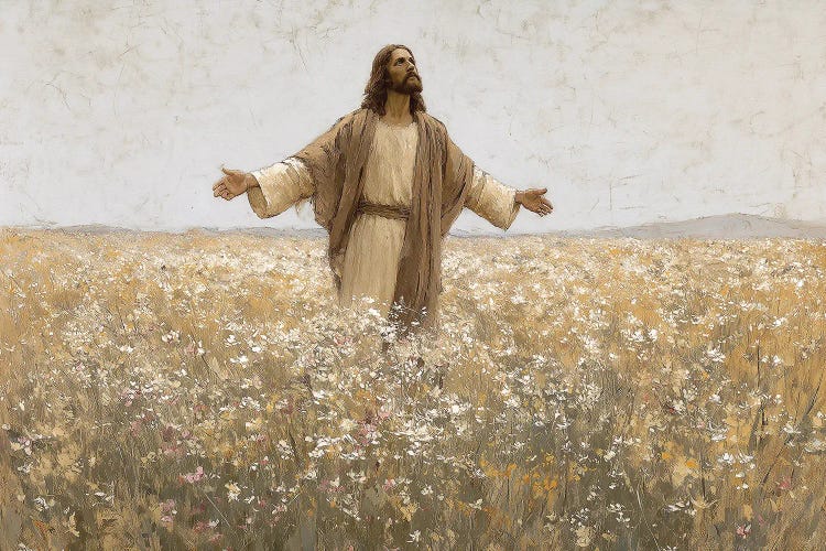 He Lives by Heidi Kuntz wall art