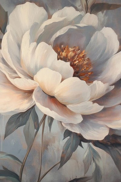 Heidi Kuntz: Peony Duet I by Heidi Kuntz