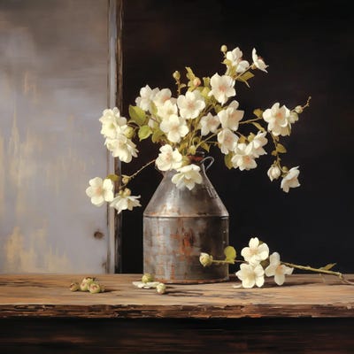 Heidi Kuntz - Steelpix Metal Wall Art: Rustic Bouquet by Heidi Kuntz