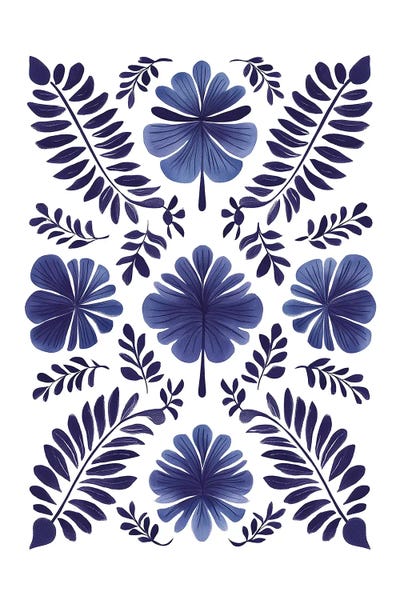 Blue Motif IV