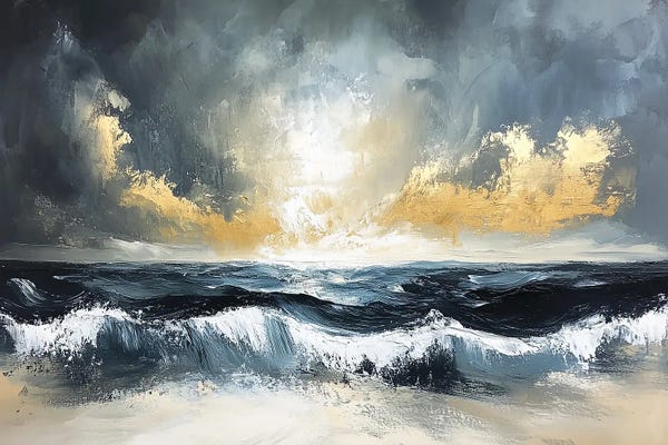 Heidi Kuntz: Stormy Waters by Heidi Kuntz