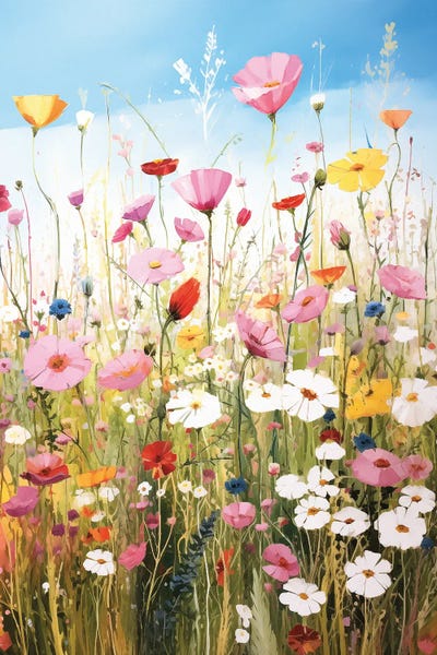 Canvas Art Prints: Field Of Blooms by Heidi Kuntz