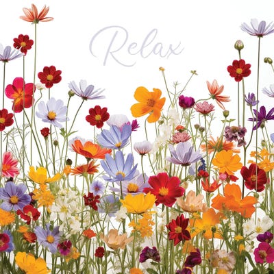 Canvas Art Prints: Relax Wildflowers by Heidi Kuntz