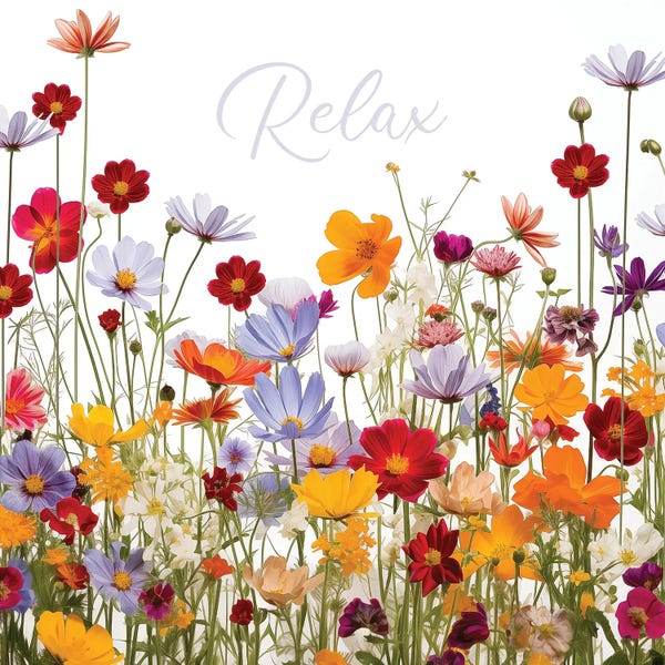 Heidi Kuntz: Relax Wildflowers by Heidi Kuntz