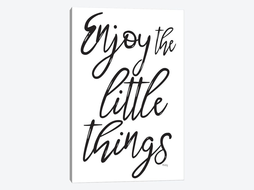 Enjoy the Little Things 1-piece Canvas Wall Art