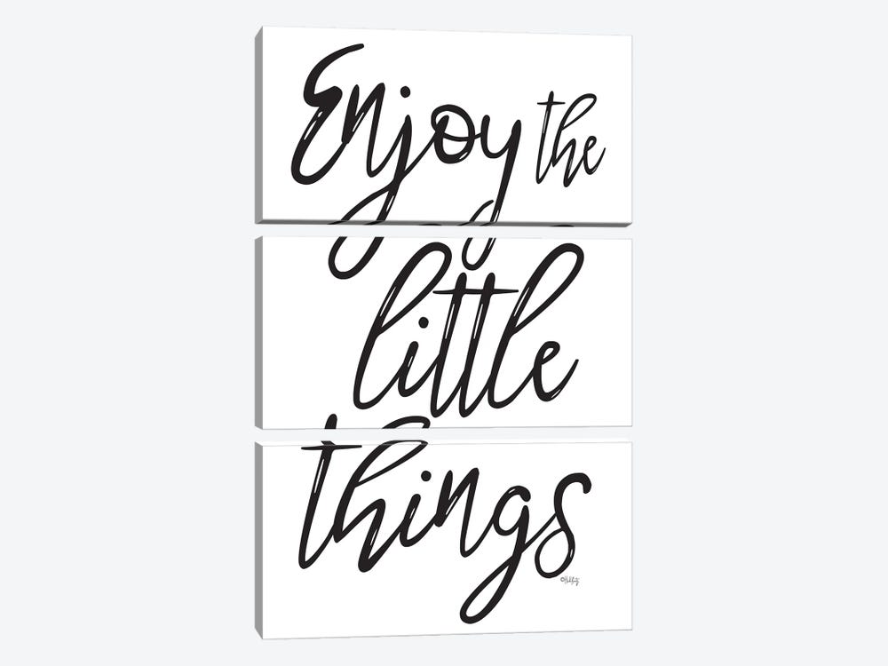 Enjoy the Little Things by Heidi Kuntz 3-piece Canvas Art