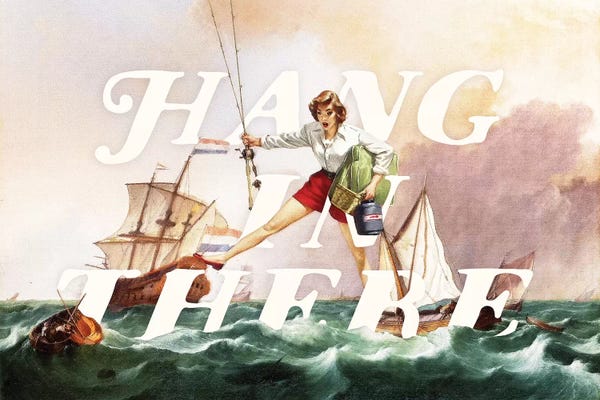 Office Humor: Hang In There by Heather Landis