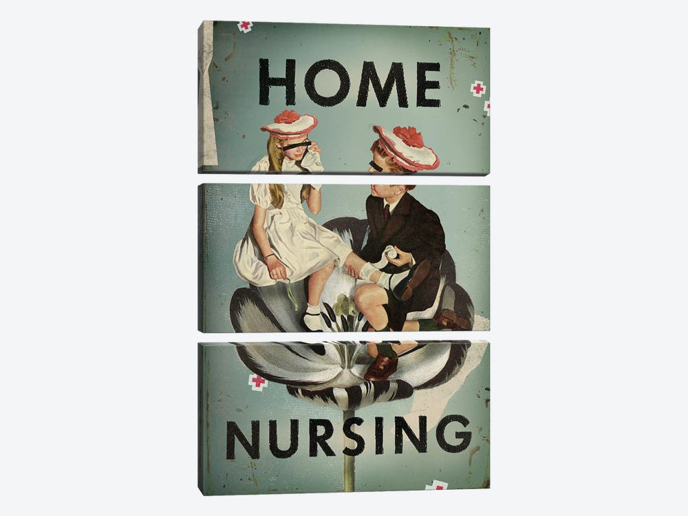 Home Nursing by Heather Landis 3-piece Art Print