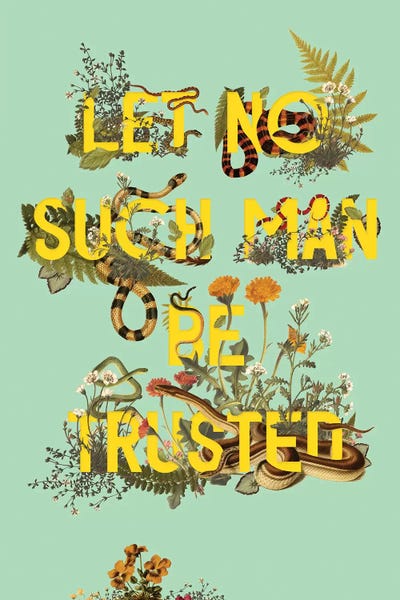 Let No Such Man by Heather Landis multi panel art