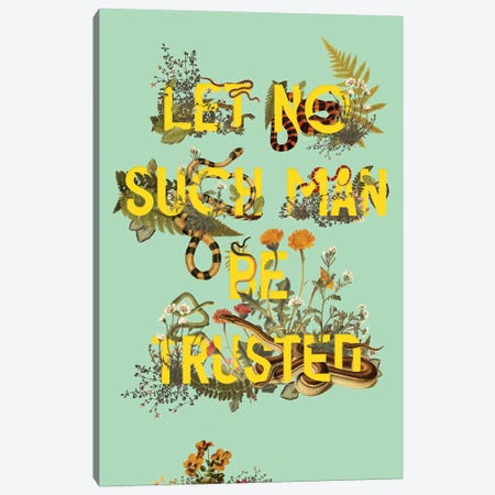 Let No Such Man Canvas Print #HLA20} by Heather Landis Art Print