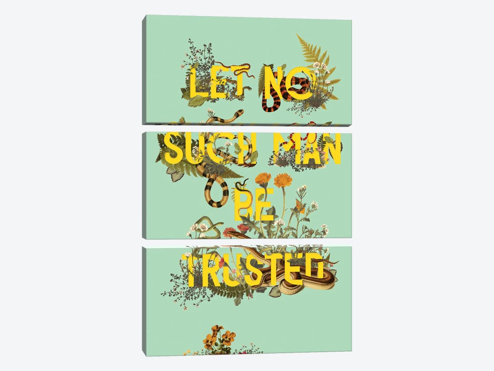 Let No Such Man by Heather Landis 3-piece Canvas Wall Art