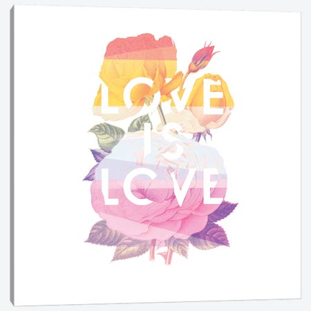 Love Is Love Canvas Print #HLA26} by Heather Landis Canvas Artwork
