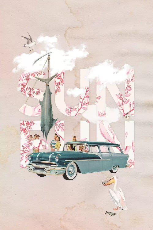 Sun Fun by Heather Landis wall art