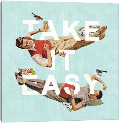 Take It Easy Canvas Art Print - Heather Landis
