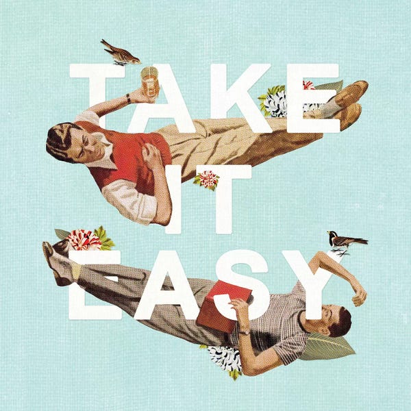 Inspirational Office: Take It Easy by Heather Landis