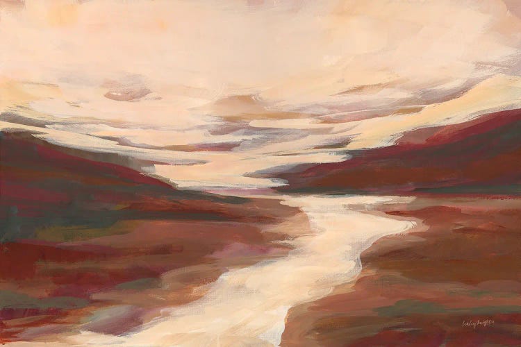 Crimson Creek by Haley Knighten wall art