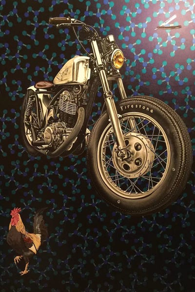 Similar To Banksy: Molecular Motivation  by Stephen Hall