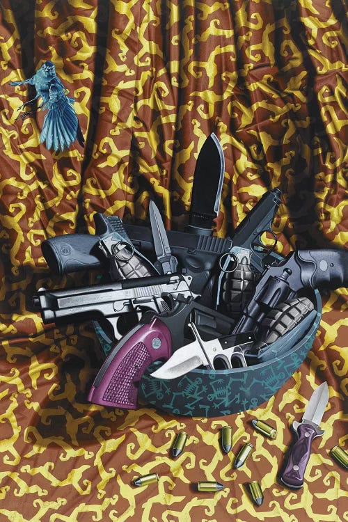 American Still-Life by Stephen Hall wall art
