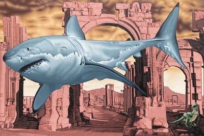 Empires Crumble by Stephen Hall canvas print