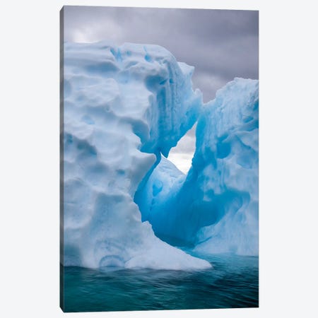 Antarctica, Lemaire Channel, iceberg in the Lemaire Channel Canvas Print #HLO1} by Hollice Looney Canvas Art Print