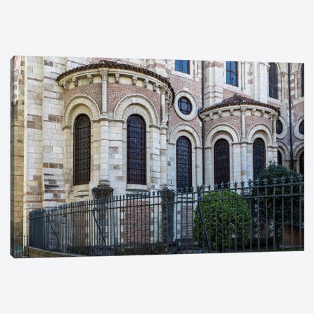 France, Toulouse. Basilica of St. Sernin. Canvas Print #HLO59} by Hollice Looney Canvas Art
