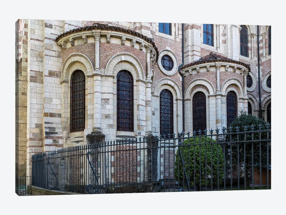 France, Toulouse. Basilica of St. Sernin. by Hollice Looney 1-piece Canvas Print