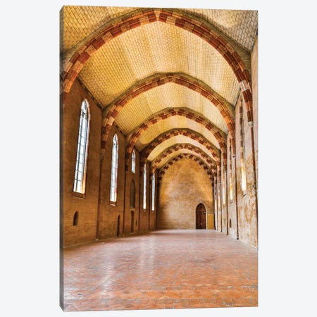 Church Of The Jacobins Great Hall, Toulouse, France Canvas Print #HLO63} by Hollice Looney Canvas Print