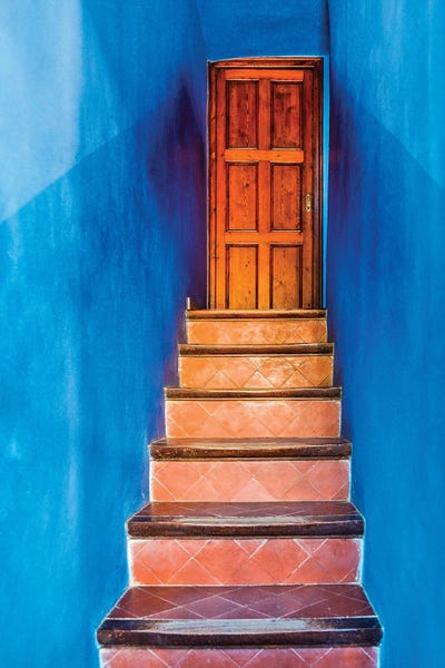 Staircases: Parc Guell, Barcelona, Spain by Hollice Looney