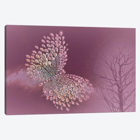 Rose Canvas Print #HLS72} by Helena Lose Canvas Wall Art