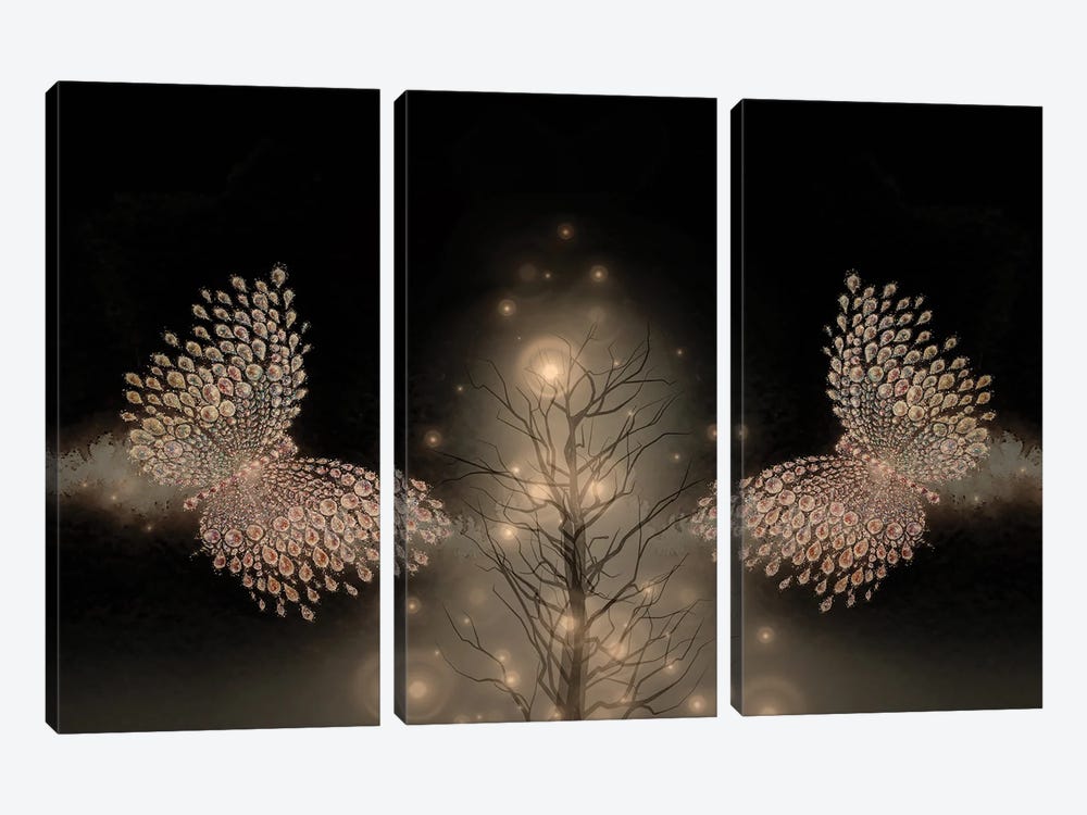 Reflection by Helena Lose 3-piece Canvas Art Print