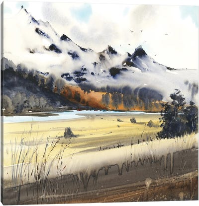 Mountain Range I Canvas Art Print - HomelikeArt