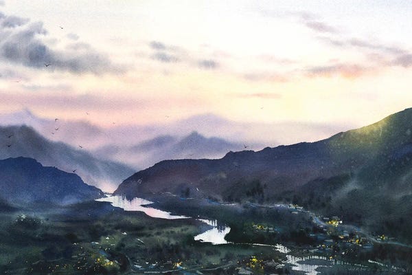 Valleys: Dagestan by HomelikeArt