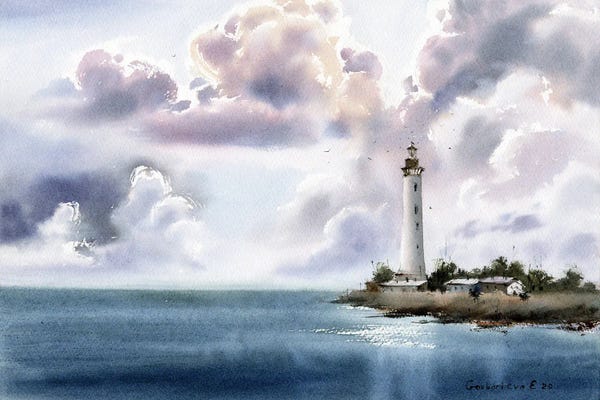 Lighthouses: Lighthouse by HomelikeArt