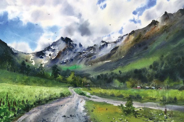 Russia: Arkhyz Mount III by HomelikeArt