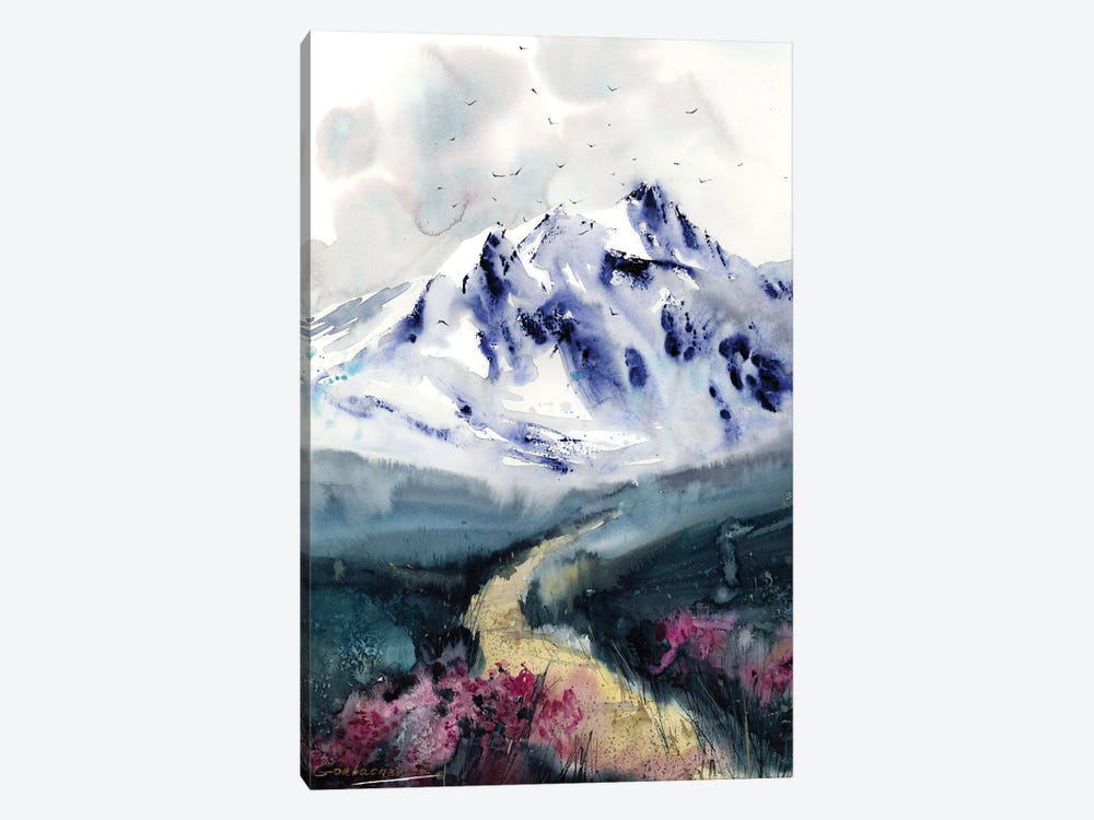 Blue Mountains II by HomelikeArt 1-piece Canvas Wall Art