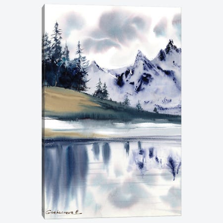 Blue Mountains III Canvas Print #HLT25} by HomelikeArt Canvas Art Print