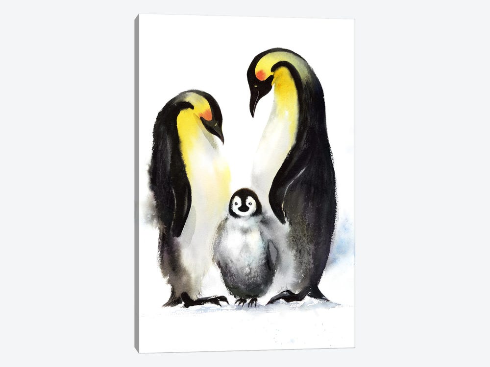 Penguin II by HomelikeArt 1-piece Canvas Artwork