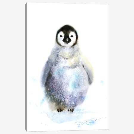 Penguin Canvas Print #HLT38} by HomelikeArt Canvas Art Print