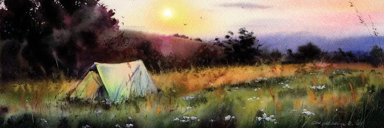 Camp by HomelikeArt wall art