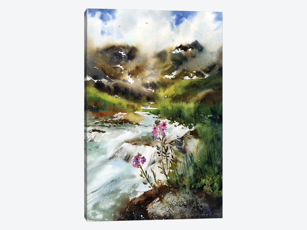 Mountain Creek by HomelikeArt 1-piece Canvas Print