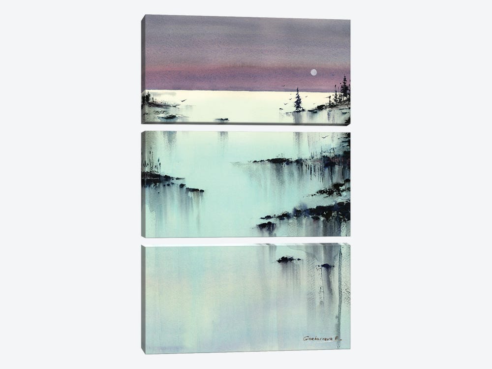 Evening Turquoise III by HomelikeArt 3-piece Canvas Artwork