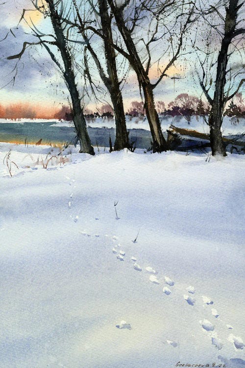 Footprints In The Snow II