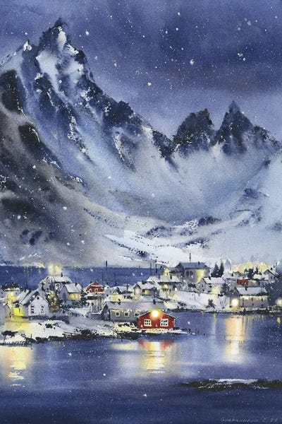 Norway: Lofoten Islands by HomelikeArt