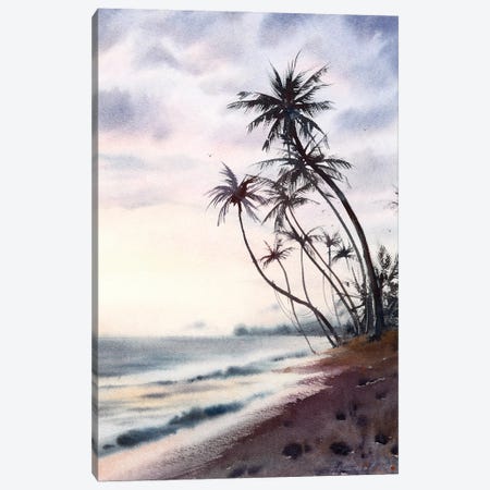 Palm Beach Canvas Print #HLT78} by HomelikeArt Art Print