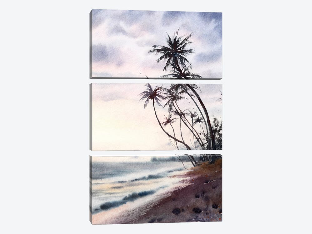 Palm Beach by HomelikeArt 3-piece Canvas Artwork
