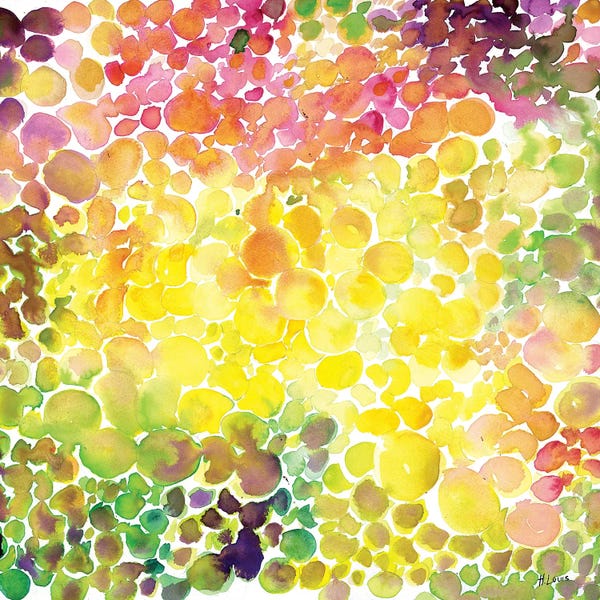 Abstract Watercolors: Vineyard by Heart Of Lily