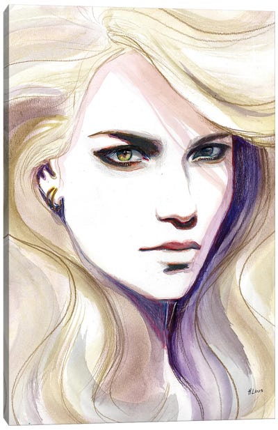 Blondie Canvas Art Print - Hodaya Louis