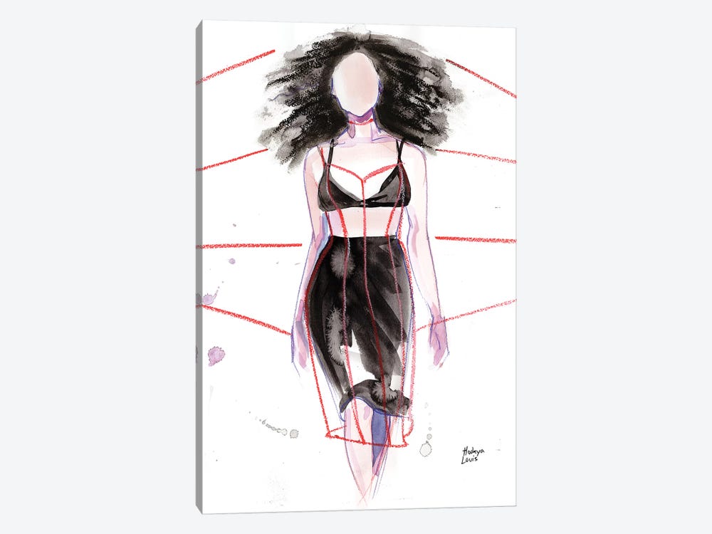 Chromat by Heart Of Lily 1-piece Canvas Art